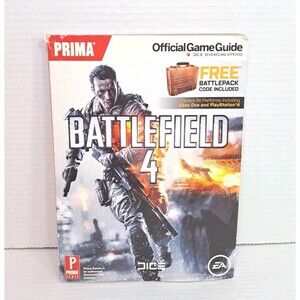 Battlefield 4 Official Strategy Guide Prima Games PC PS3 PS4 Xbox 360 Xbox One